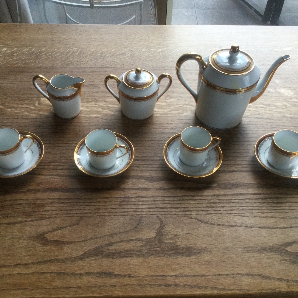 Demitasse Set, Limoges